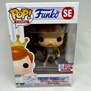 Freddy Funko POP! as Freddy Mercury (Metallic) BOF 2000 PCS